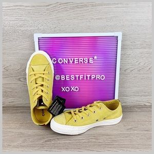 🦋Converse Chuck Taylor Suede Desert Marigold